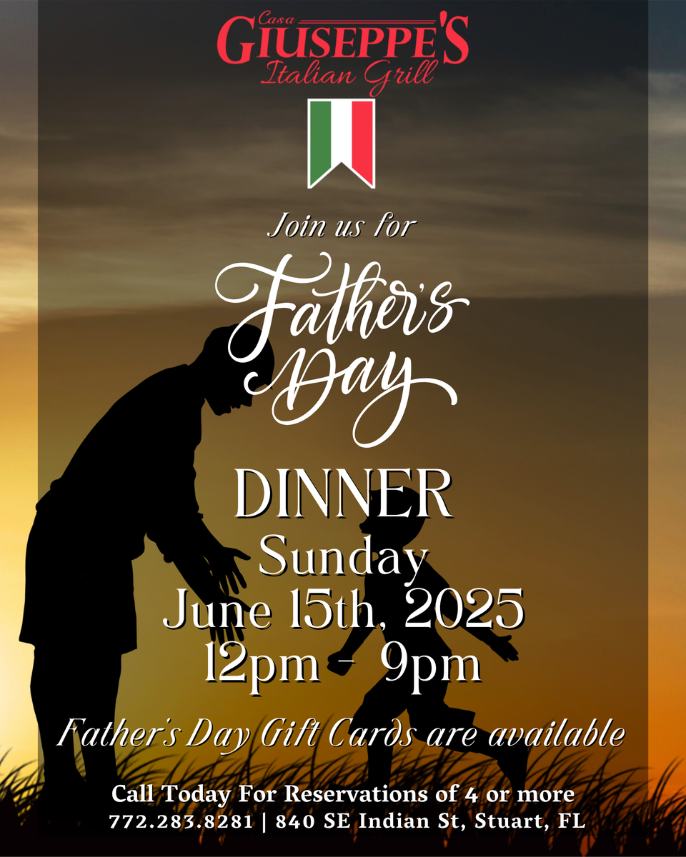 Casa giuseppe's father's  day
