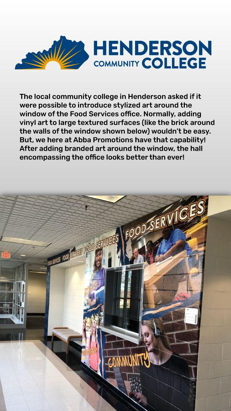 Hcc food services wallscape portfolio