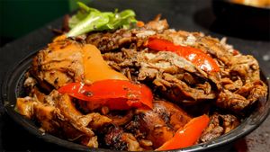 Ma maebelle's one love cafe jerk pork