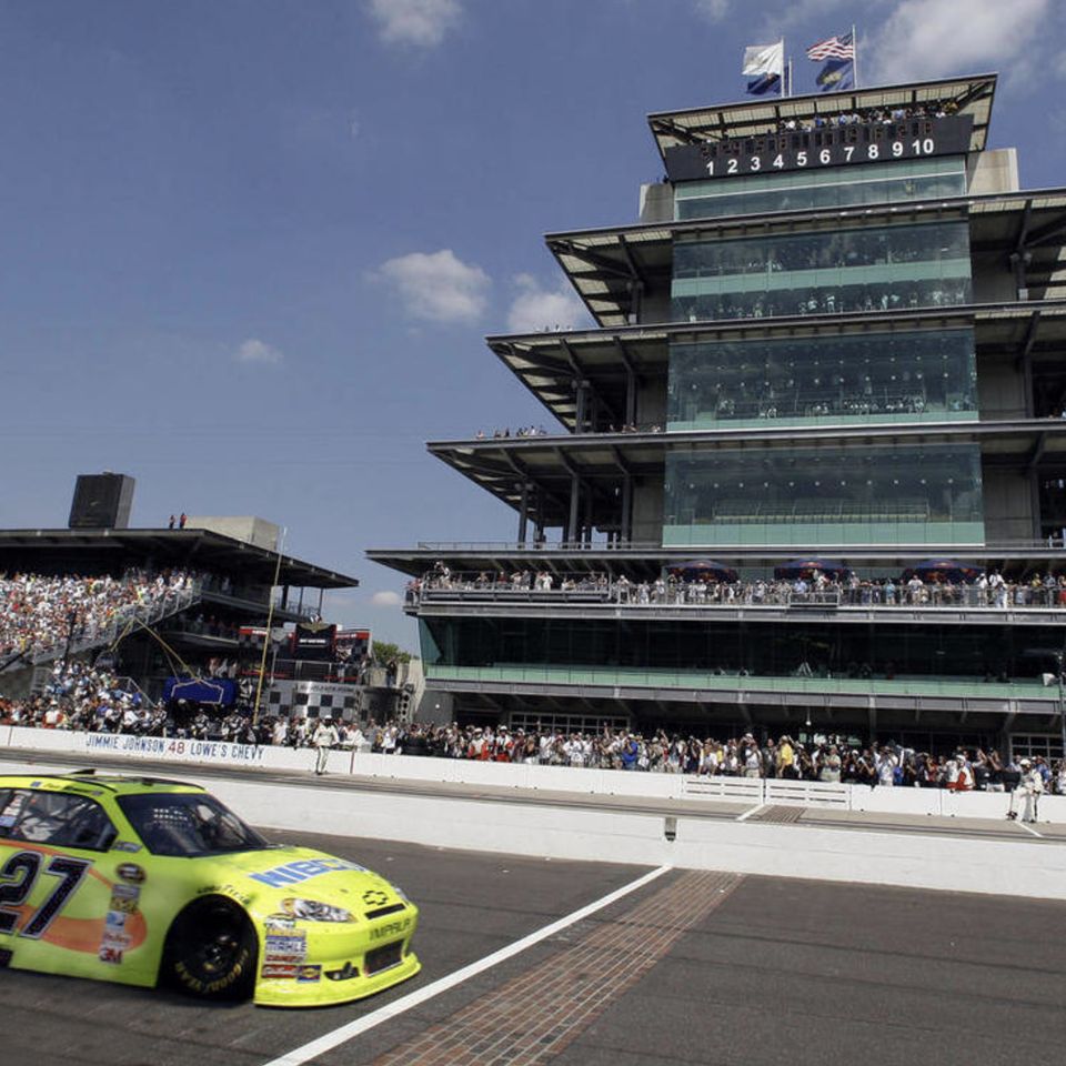 Copy of just like paul  the menard team  business and employees won the brickyard 400 and ricky bobby usa