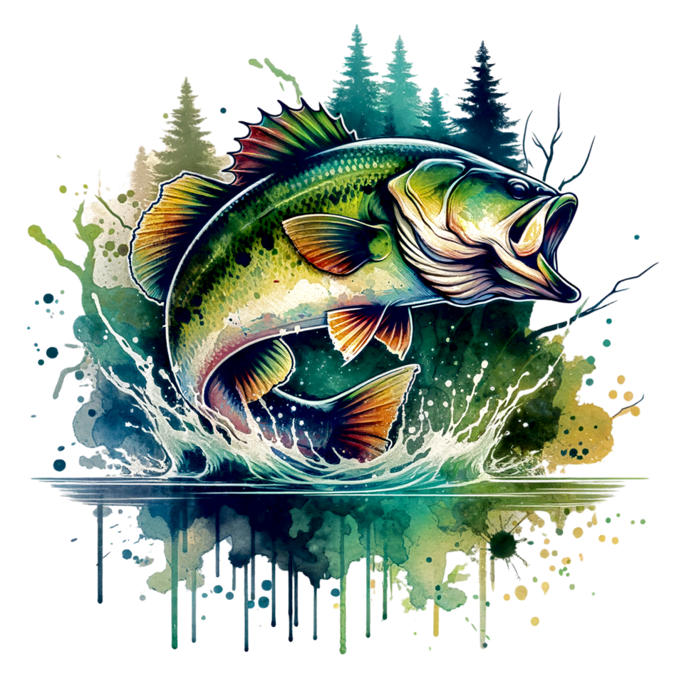 Sports   bass fish rustic