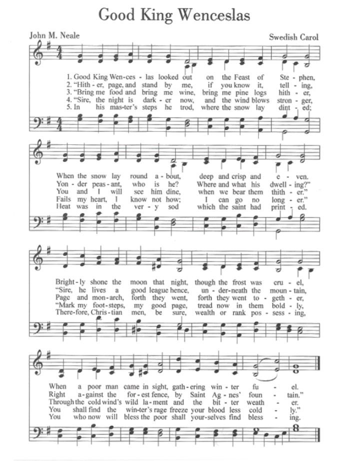 Good king wenceslas
