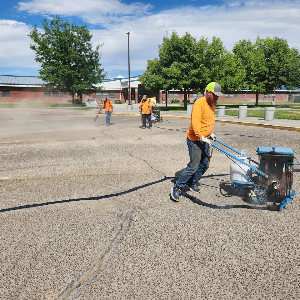 Prime Construction & Asphalt Caldwell ID crack fill