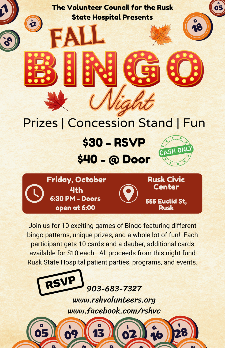 Fall bingo flyer (2)