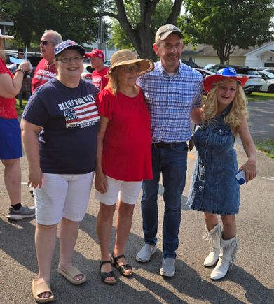 Mahoning Valley Republican Women's Club July 4th, 2025 Canfield Parade