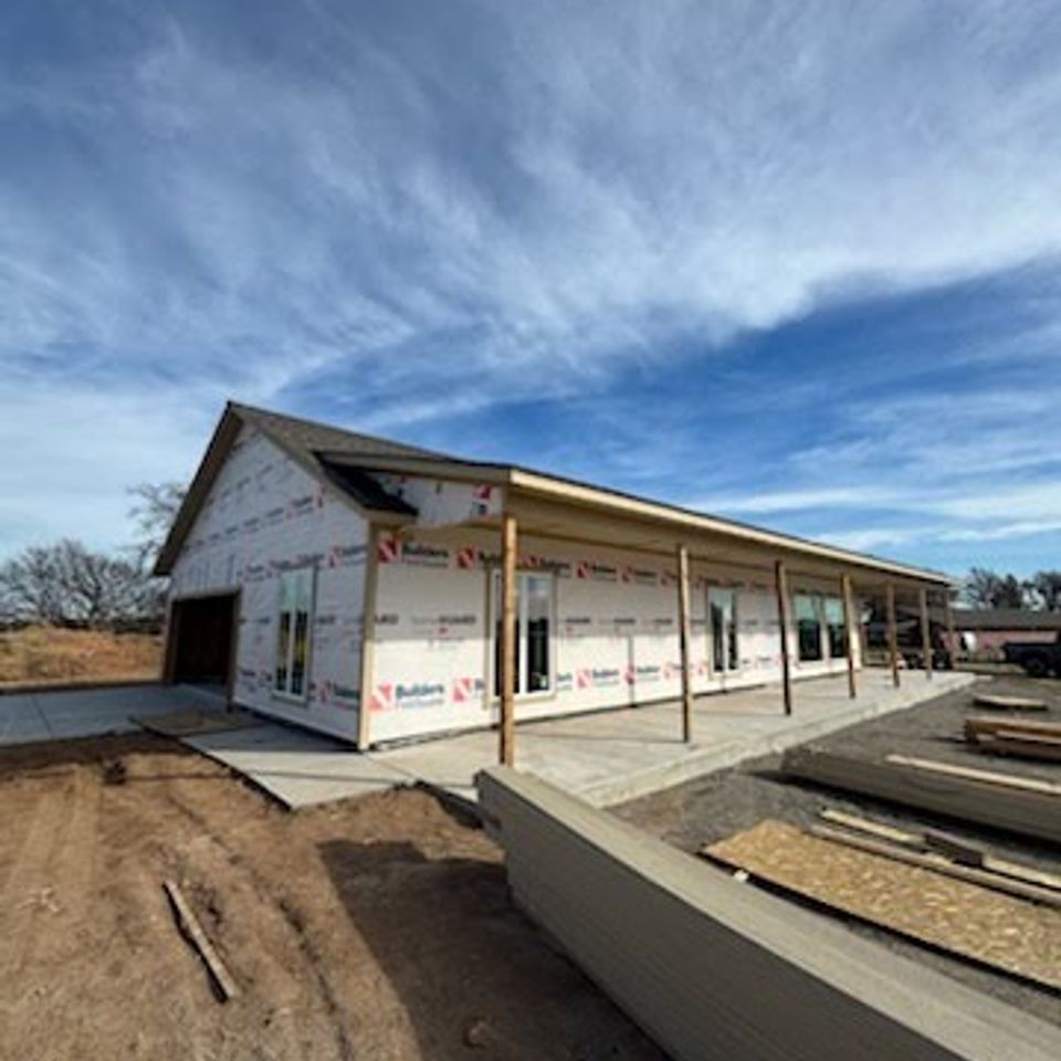 Exterior sheetrock