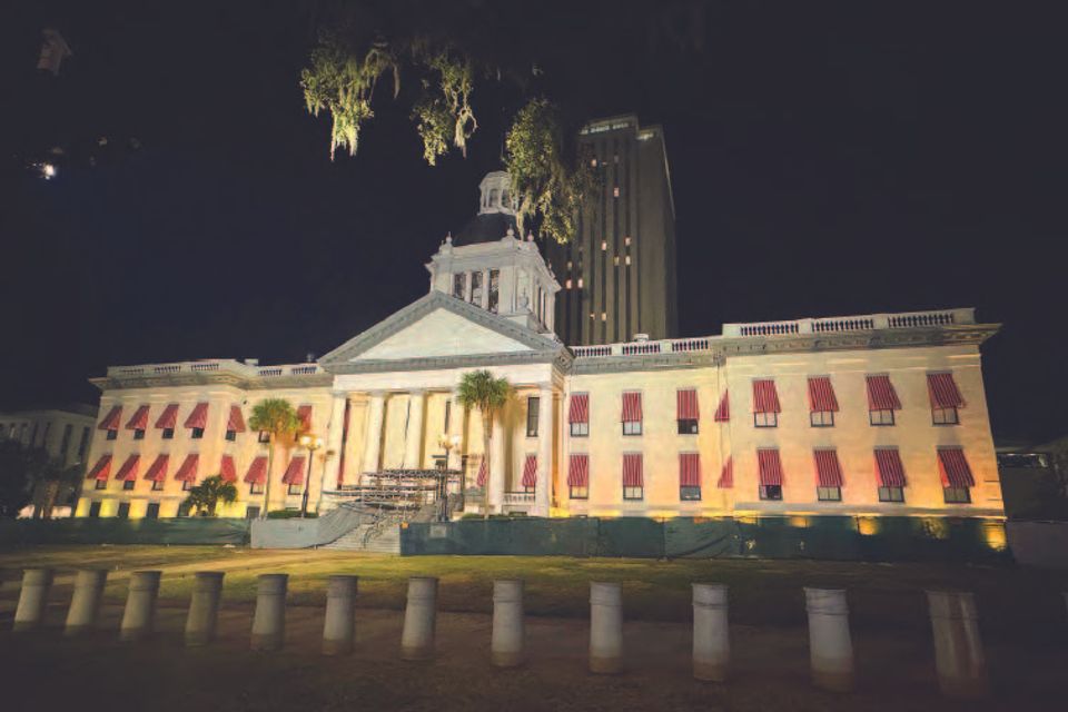 Lighting up america   fl   florida capitol building