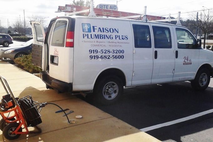 Faison plumbing truck med hr