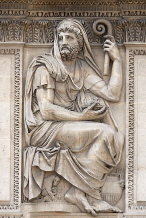 Numa pompilius at the louvre