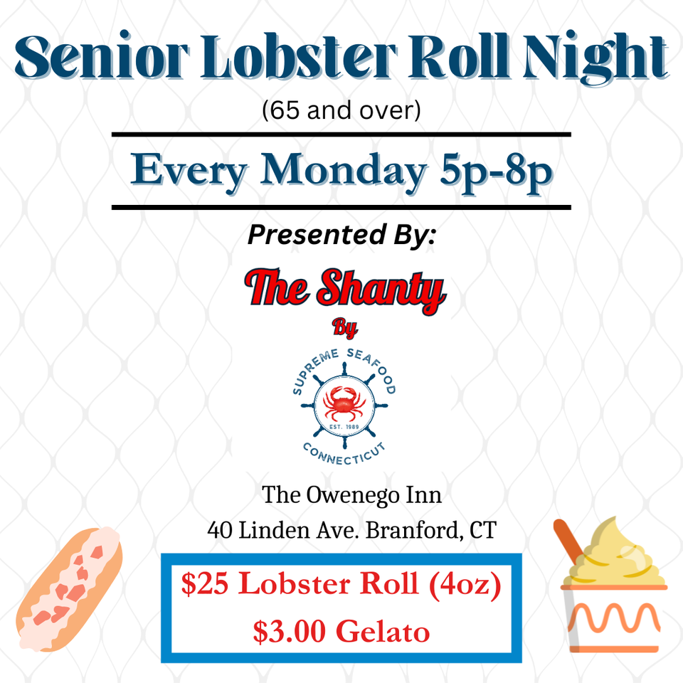 Senior lobster roll night