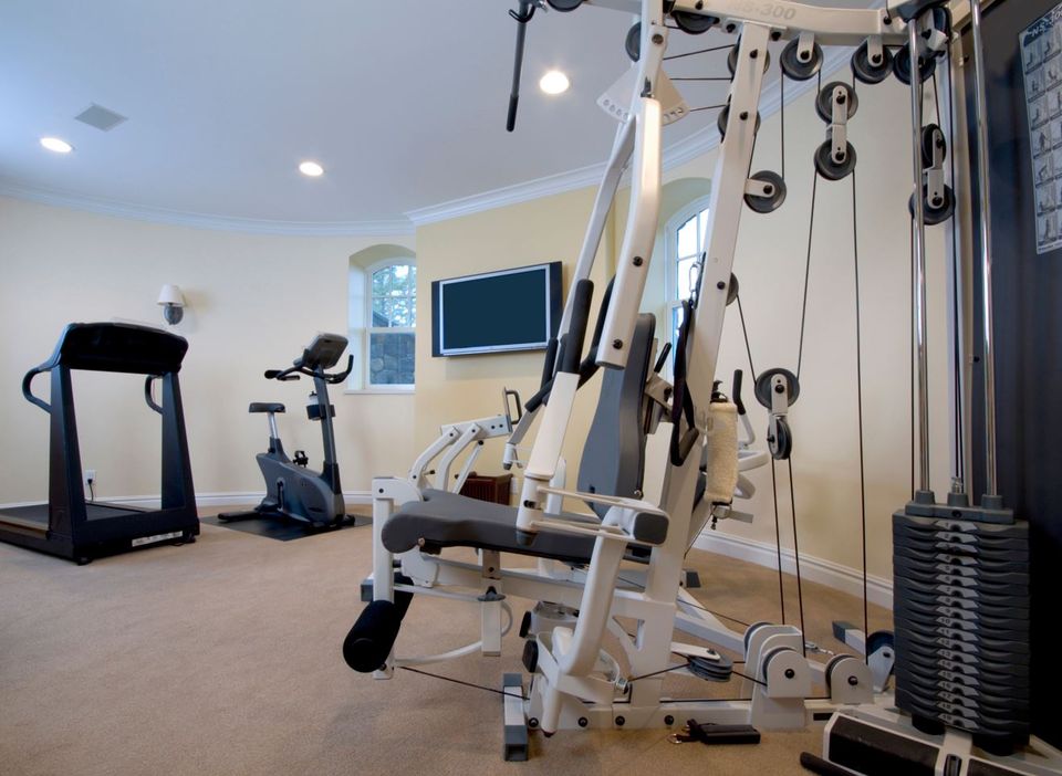 Basement home gym renovation lancaster neffsville