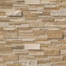 Casa blend 3d multi finish stacked stone panels