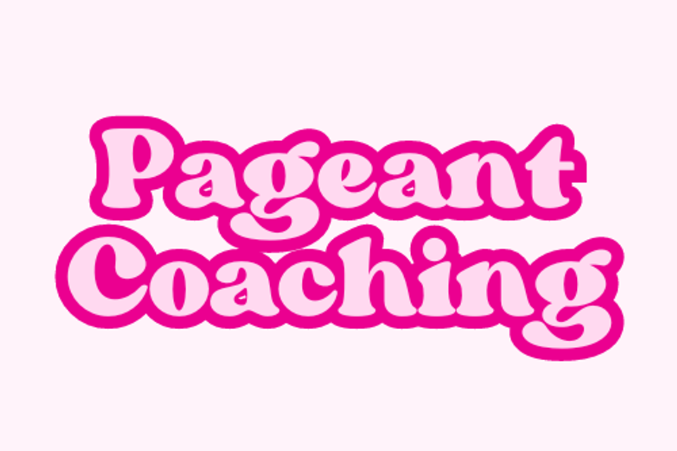 Pageant coaching