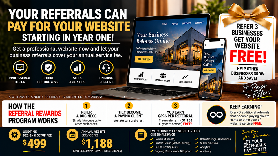 Website referral rewards499and1188