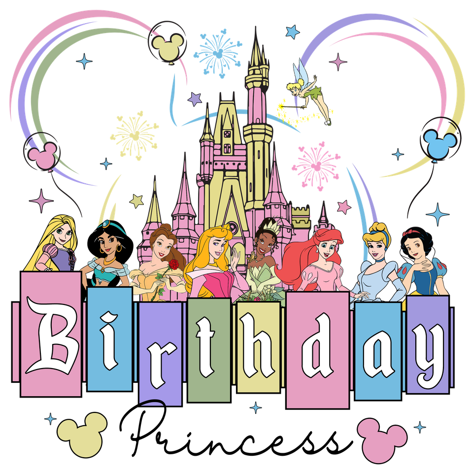 Disney   birthday princess no name