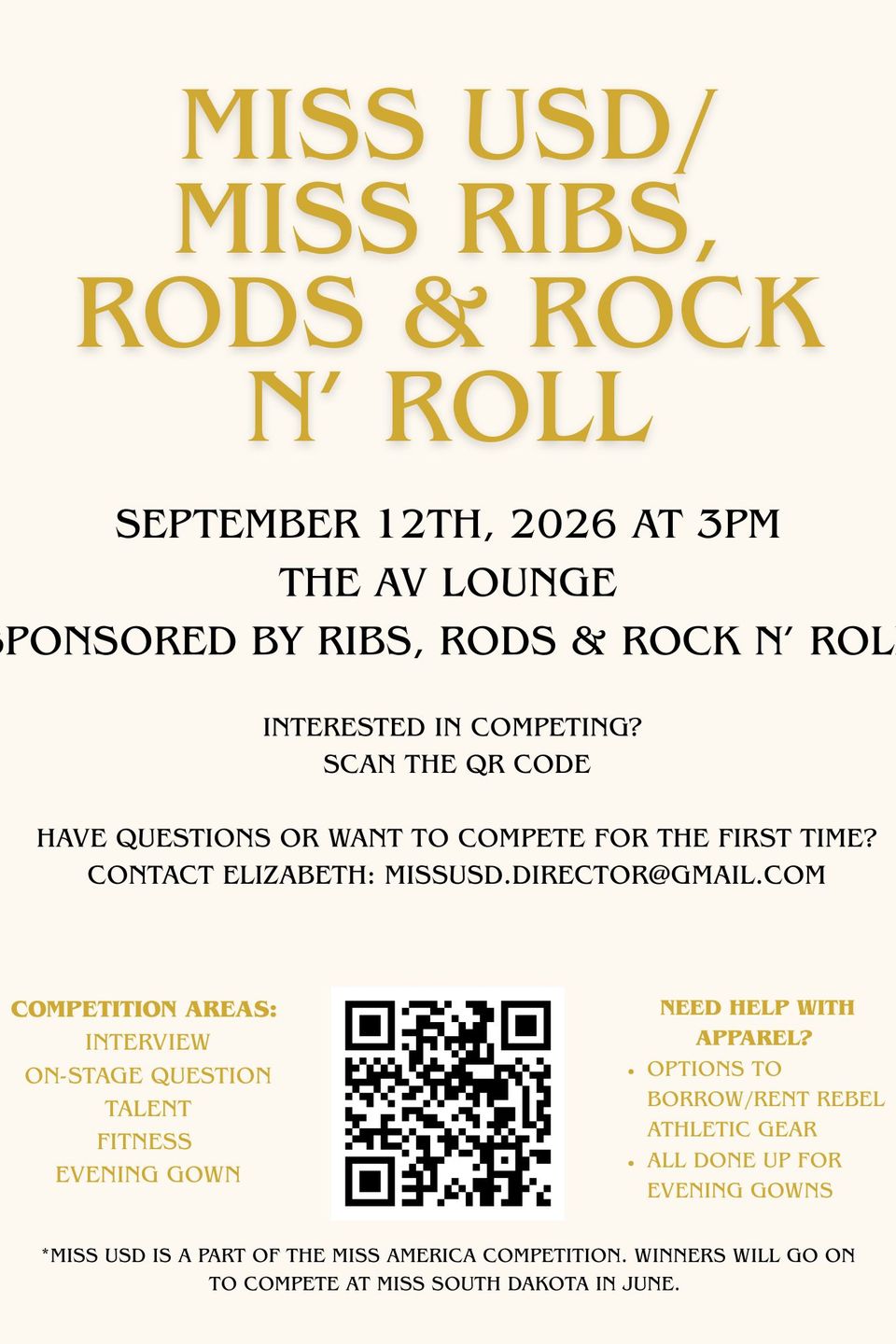Miss usd miss ribs  rods   rock n’ roll