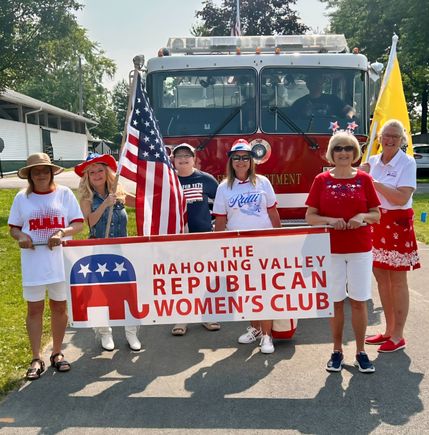 Mahoning Valley Republican Women's Club July 4th, 2025 Canfield Parade