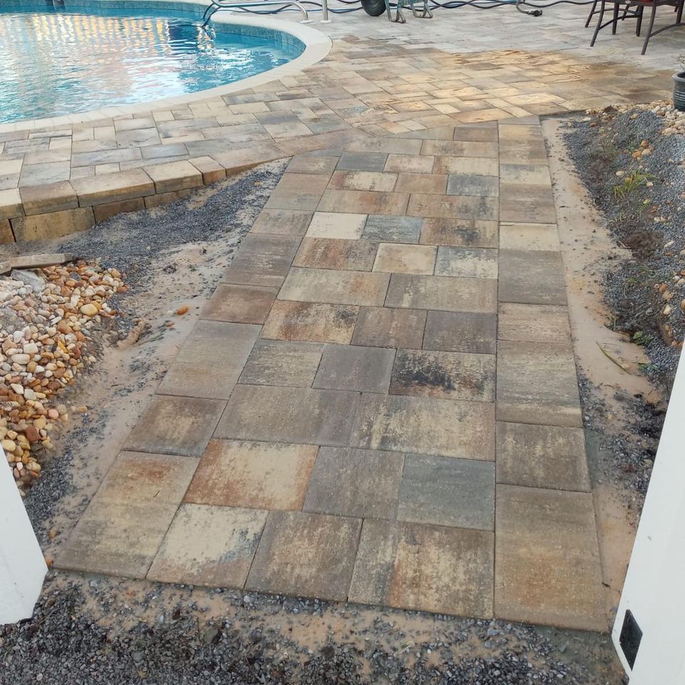 Pool deck