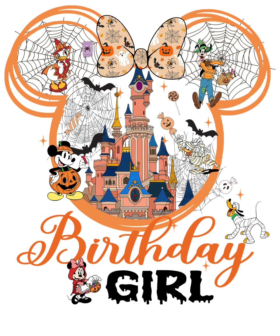 Disney   halloween birthday girl 