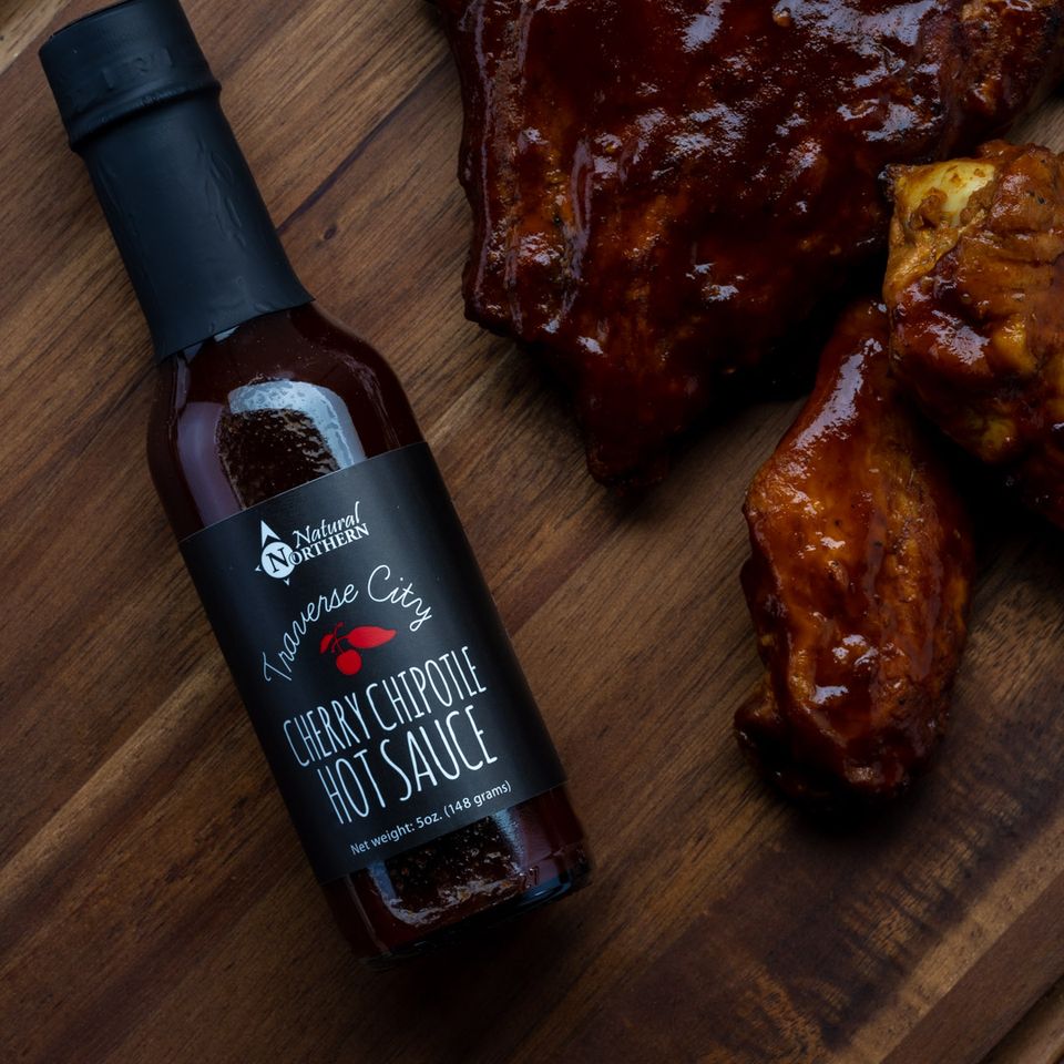 Nnf714 hot sauce cherry chipotle single (6) 1x1