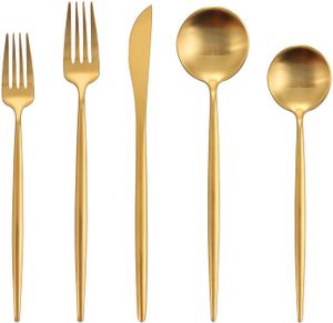 Gold stiletto