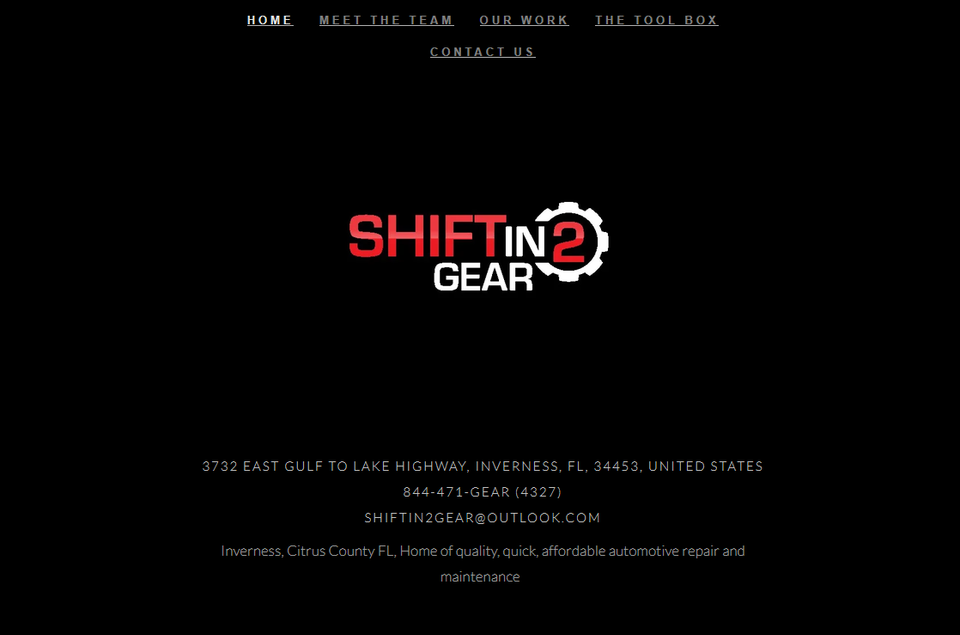 Shift in 2 gear old website