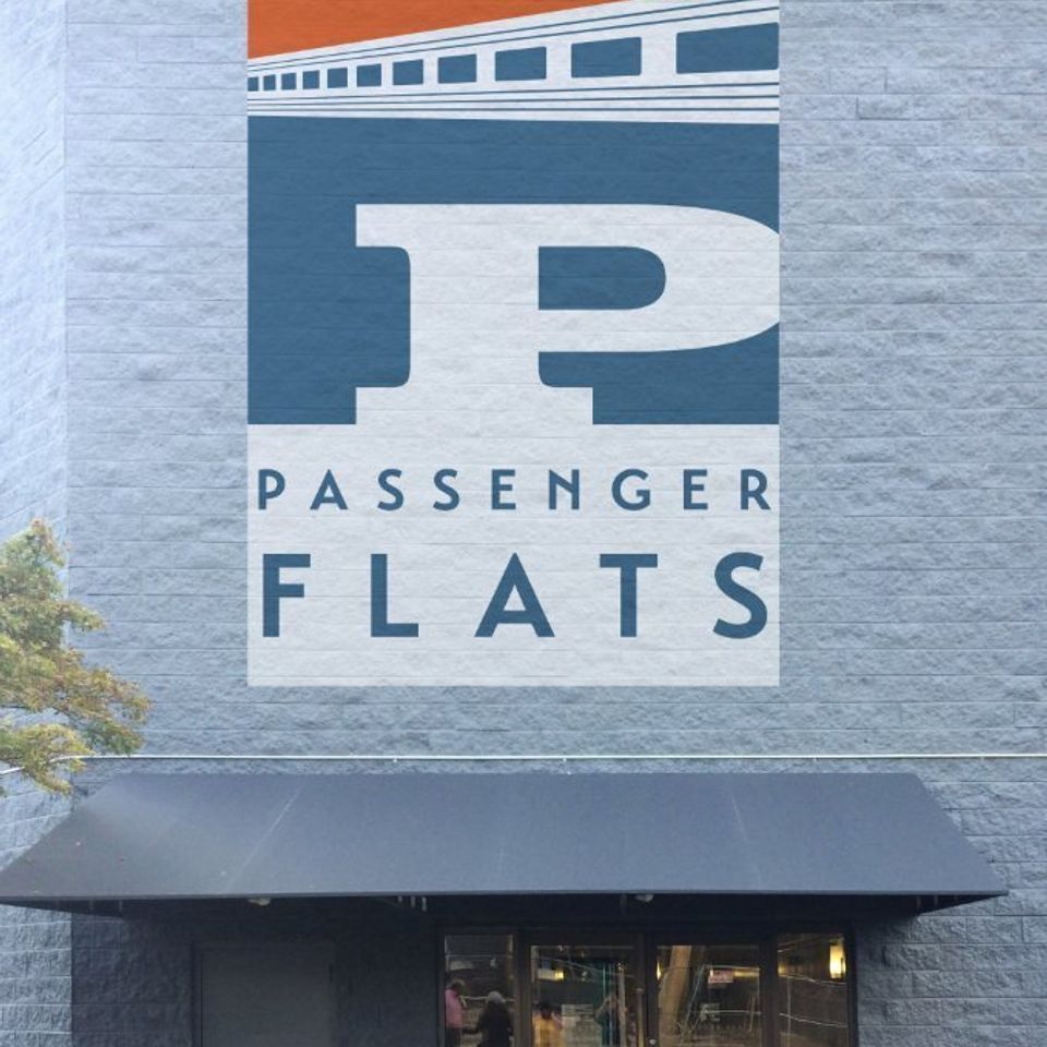 Outdoor wall wrap sign
