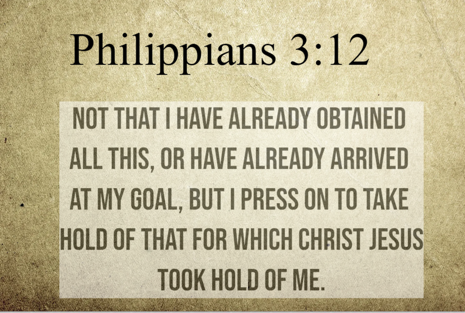 Phillipians 3 12