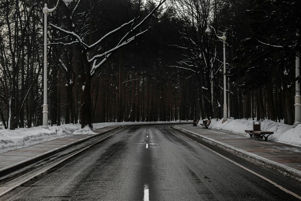 Icy Paved Roads