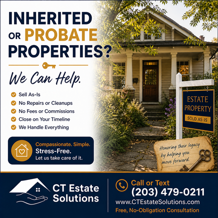 CT Estate Solutions. Inherited or probate properties