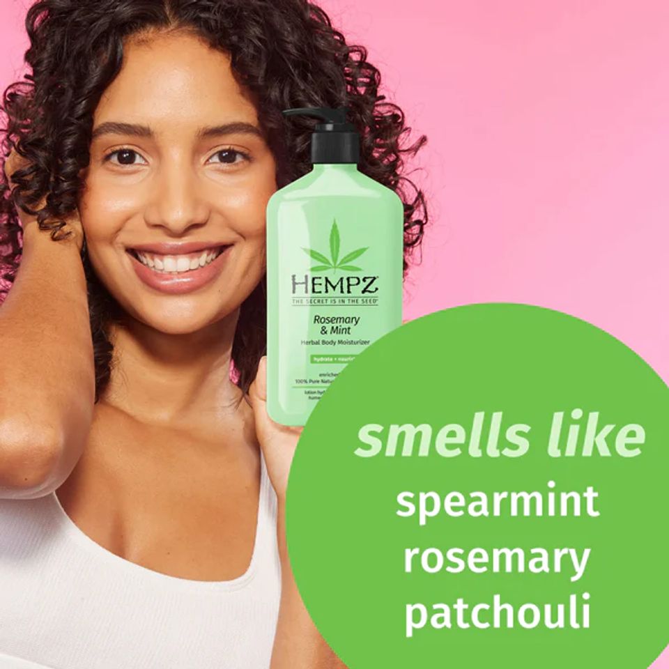 Rosemary   mint hempz
