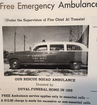 Gvfd 1960 ambulance