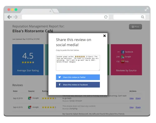 Mbmw rep example report modal original