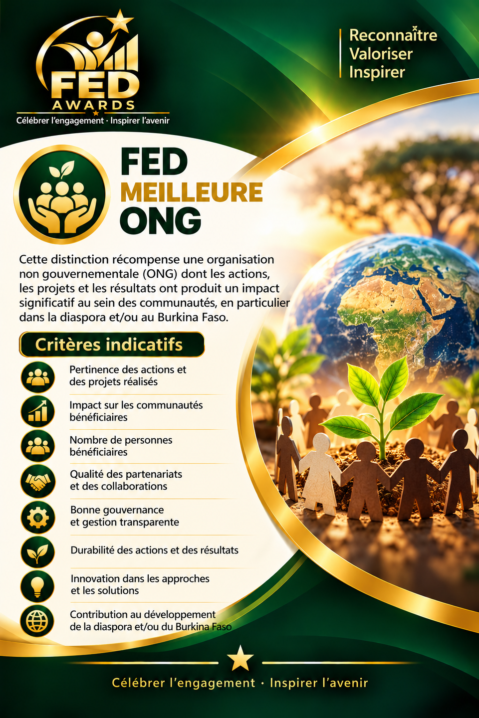 Fed awards   meilleure ong