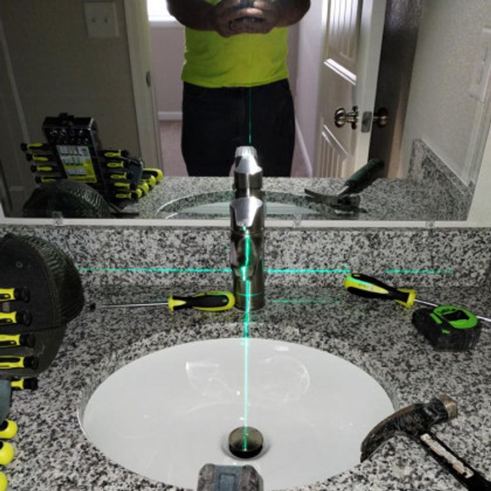 Perfect sink alignment