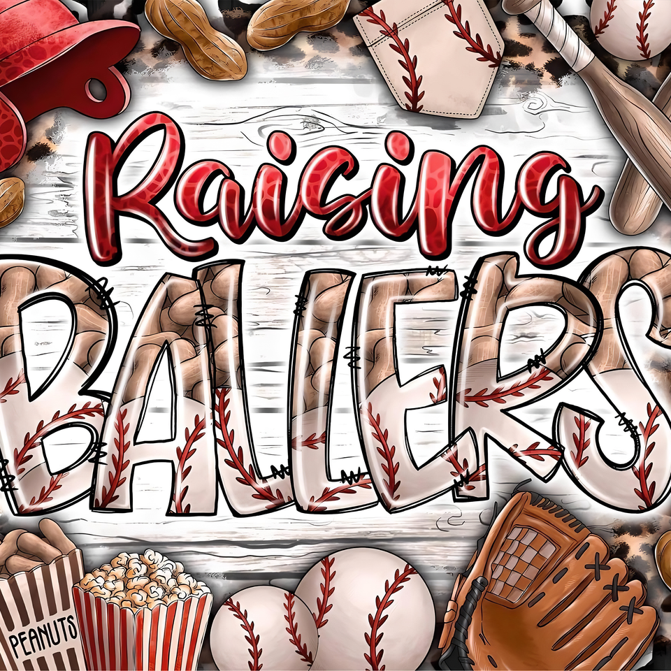 Sports   baseball raising ballers 