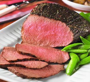 Rump roast cooked (beef)