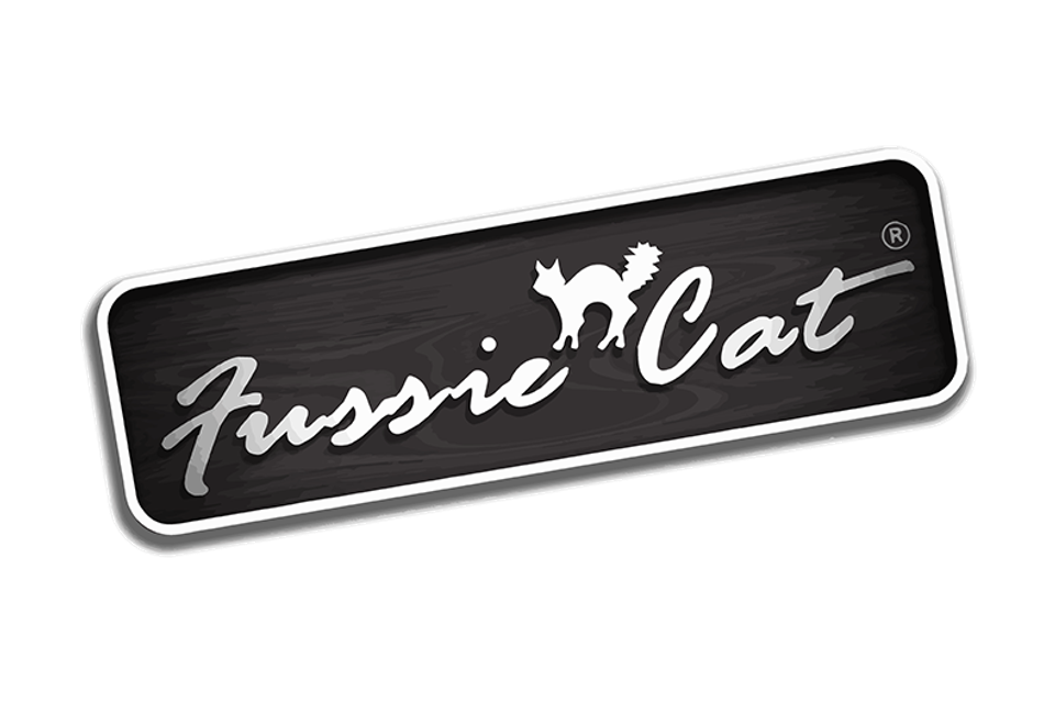 Fussie cat logo