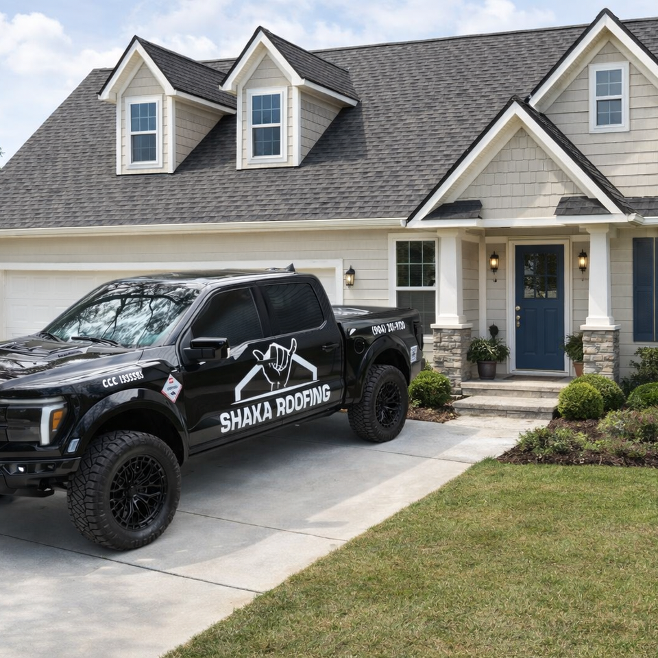 Truck beige house
