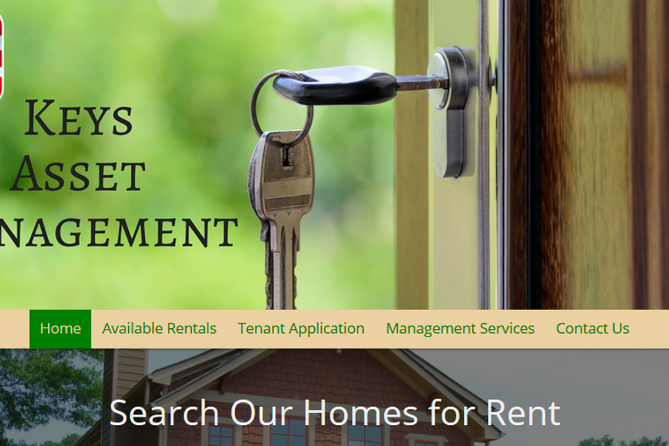 Website creator   keys asset management