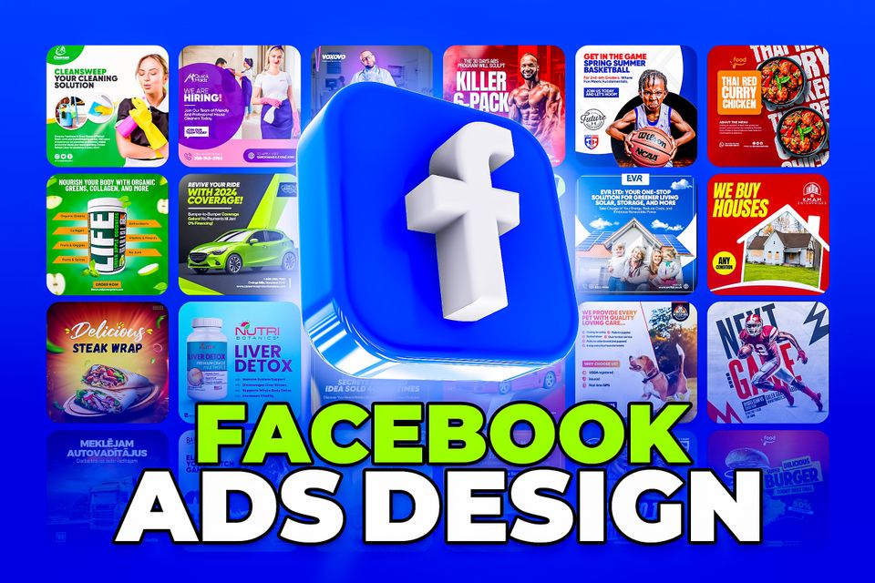 Facebook ads design banner ads design ads image 1