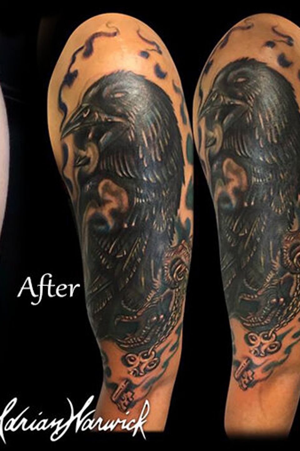 Adrian raven coverup