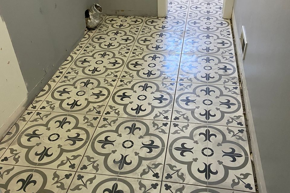 After flooring update