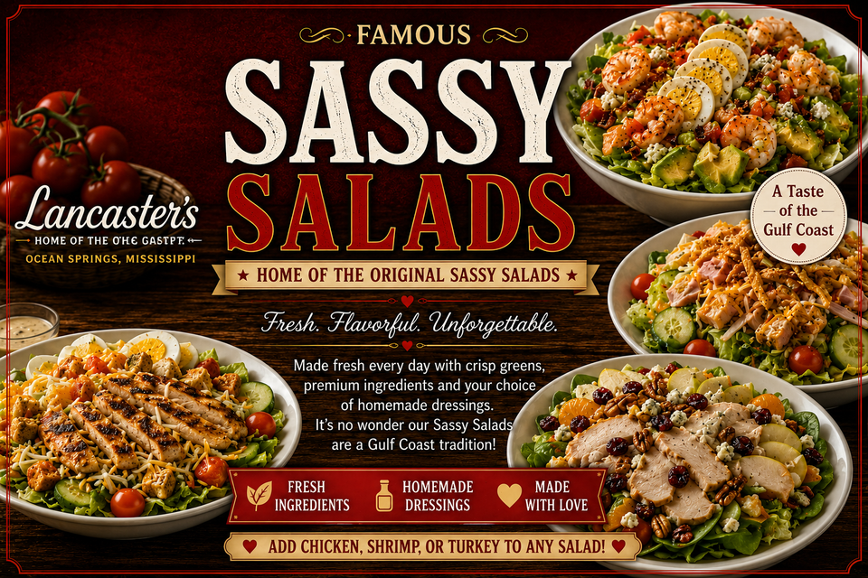 Sassy salads at lancasters