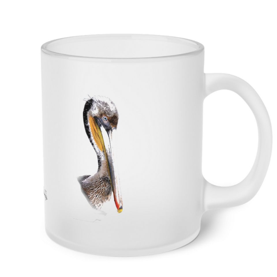 Frosted mug 11oz pelican