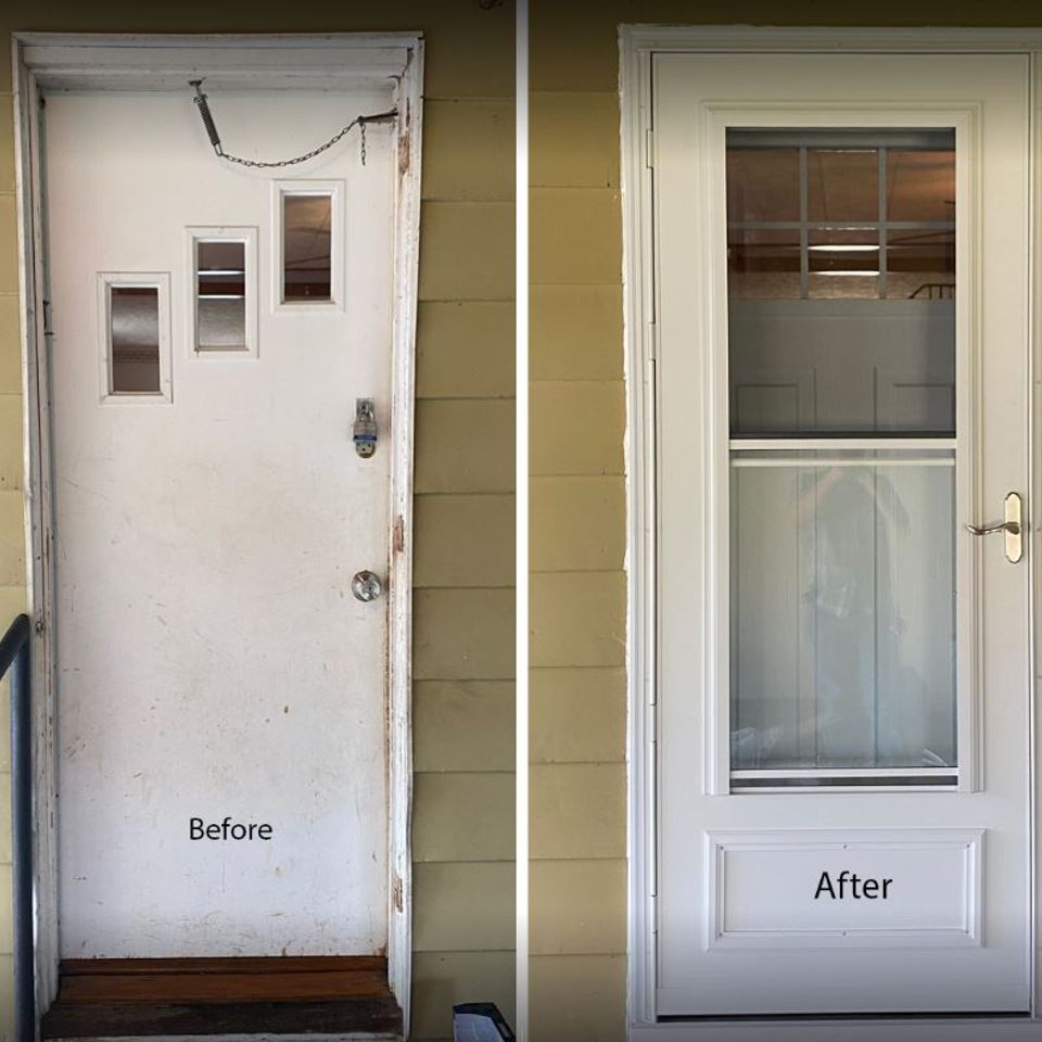 Exterior door replacement