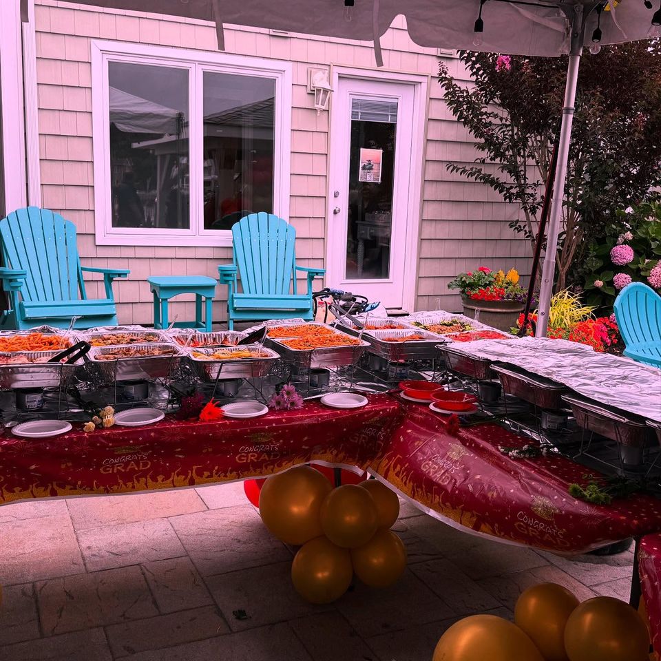 The Party Savers serving Graduation Parties