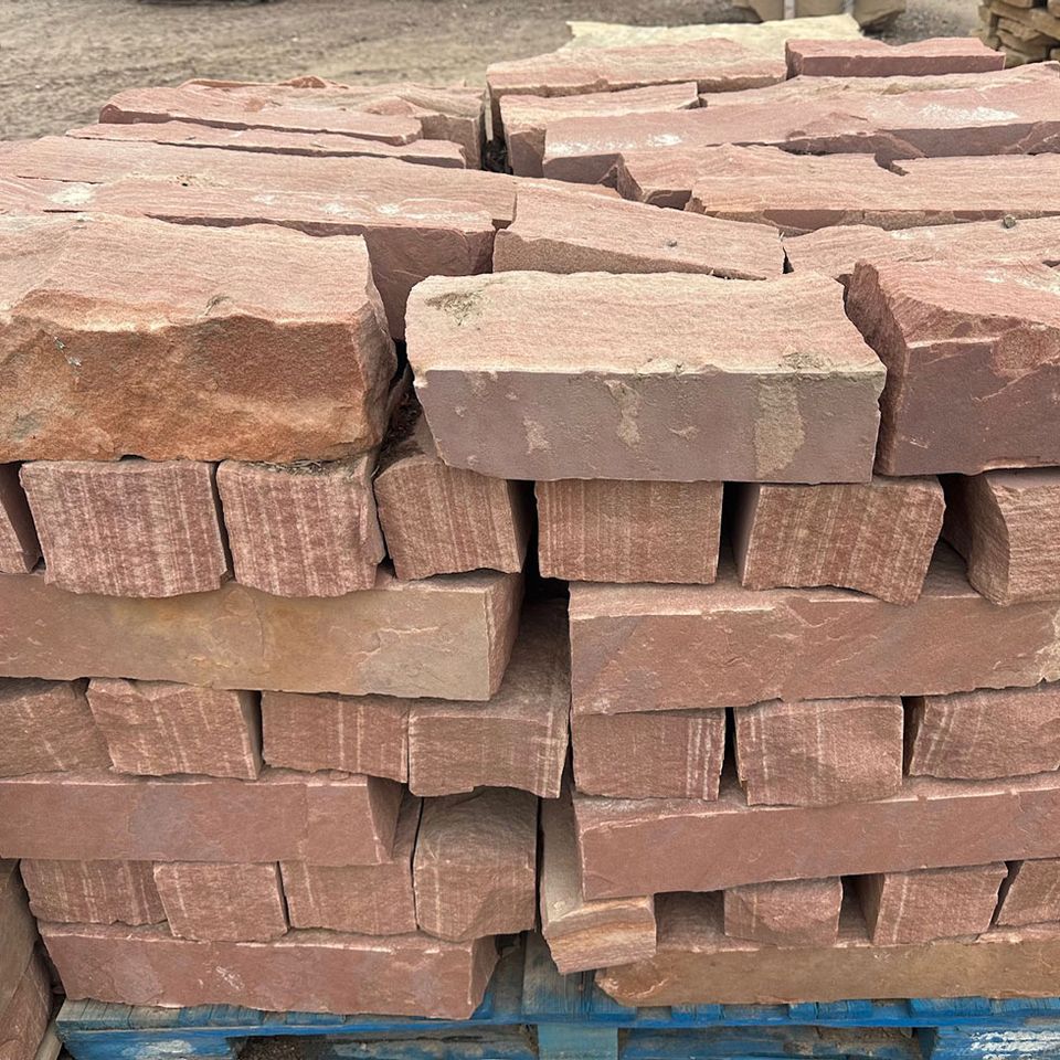 Colorado red strip stone 4 inch