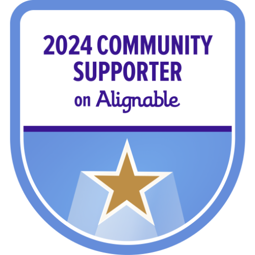 Alignable supporter badge