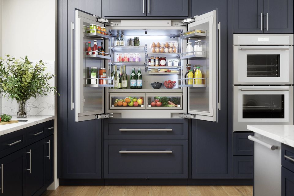 24401036 thermador t42it100np refrigeration open door styled def